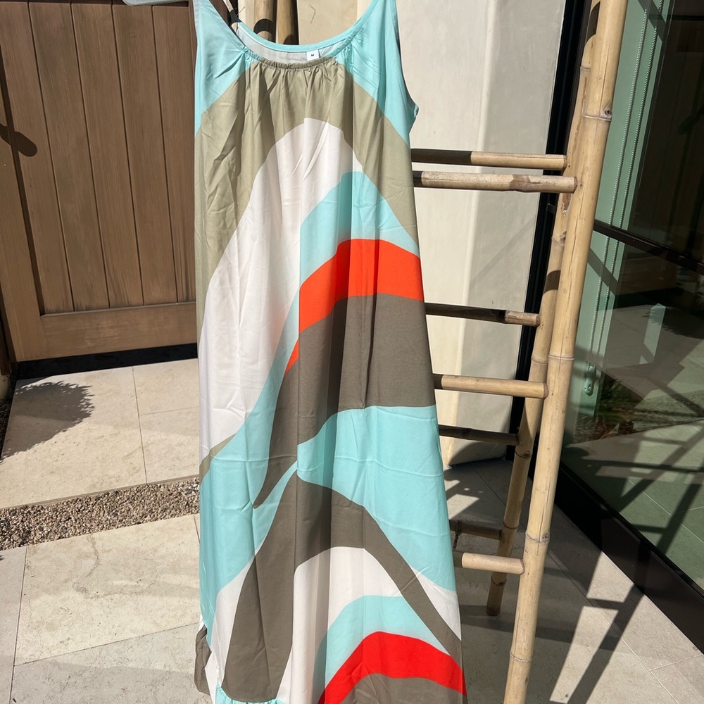 Breezy Sleeveless Maxi Sundress